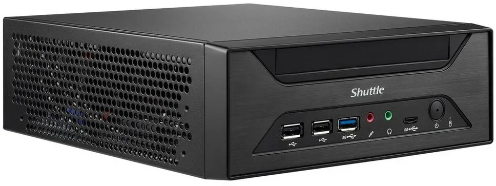 Shuttle Shuttle XPC slim XH610, Barebone, (ohne Barebone-PC schwarz