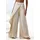 French Connection Leinenhose weit fließend Beige 44/46