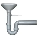 Otto Haas KG Haas 2947 PP-Trichter-Siphon"Greta" DN 50 aus Recyclingmaterial