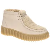 CLARKS Torhill Moss beige Lederschuhe (39), Wohnung, Schnürsenkel, Lässig