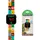 Minecraft Elements Digitaluhr 1-tlg Gehäusefarbe LED-Armbandfarbe onesize