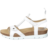 Panama Jack Damen Sulia Basics Riemchensandalen, Weiß | Gr.: 37