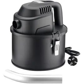 Wiltec Aschesauger 600 W 4 l mit HEPA-Filter Schwarz