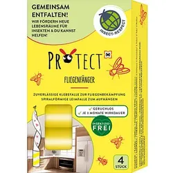 PROTECT Fliegenfänger gelb, 4 St.