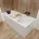 Besco Badewanne Rechteck 165 75