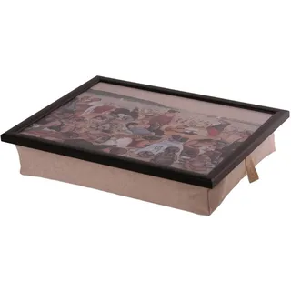 Andrew ́s Knietablett Laptray mit Kissen Tablett Zille