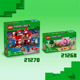 LEGO Minecraft Die Papageienhäuser 21282