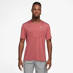 NIKE Herren T-Shirt Dri-FIT Rise 365, ADOBE/REFLECTIVE SILV, L