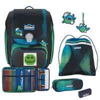 Scout Genius Schulranzen-Set 4tlg