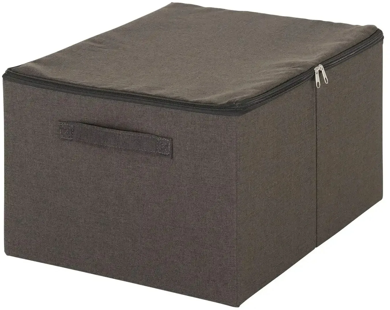Aufbewahrungsbox   ¦ grau ¦ Polyester,Papier,Stoff ¦ Maße (cm): B: 35 H: 25