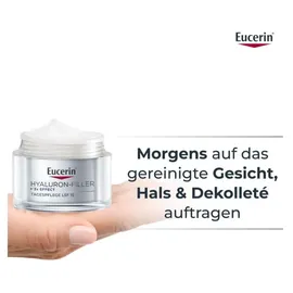 Eucerin Hyaluron-Filler Tagespflege Creme für trockene Haut LSF 15 50 ml
