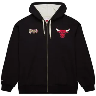 Mitchell & Ness NBA Playoff Win 2.0 Full Zip Fleece - Chicago Bulls, XXL - XXL