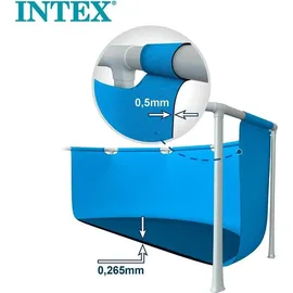 Intex Metal Frame Pool Set 244 x 51 cm inkl. Filterpumpe