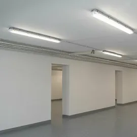 ETC Shop Wannenleuchte Feuchtraum Deckenleuchte Werkstatt Garagen Keller Leuchtstoffröhre, Ip65, 36 Watt LED 4320 Lumen 6400k kaltweiß, Lxbxt 120x8,6x7cm
