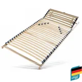 Lattenrost Noxus Flex K, Beco, Kopfteil manuell verstellbar, Fußteil nicht verstellbar, mit Härteverstellung 90 cm x 200 cm x 7,5 cm