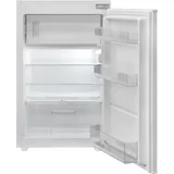 htech HTR22252 EG8714, Einbau Kühlschrank mit Gefrierfach, 112 l, Abtauautomatik, LED, leise 39 dB
