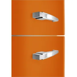 Smeg FAB32ROR6 Retro-Kühl-Gefrierkombination (331 l, 1968 mm hoch, Orange)