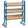 fetra® Montagewagen mit Bodenplatten, 3 Etagen, einseitig
