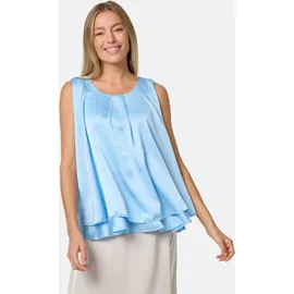 pm selected Blusentop Sommerlicher Sleeveless Overlay Top in Einheitsgröße PM30