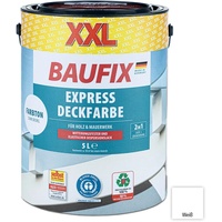 Baufix XXL-Express-Deckfarbe 5 Liter - Weiß