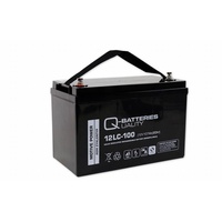 Quality Batteries Q-Batteries 12LC-100 / 12V 107Ah Bleiakku als zyklenfeste Ausführung