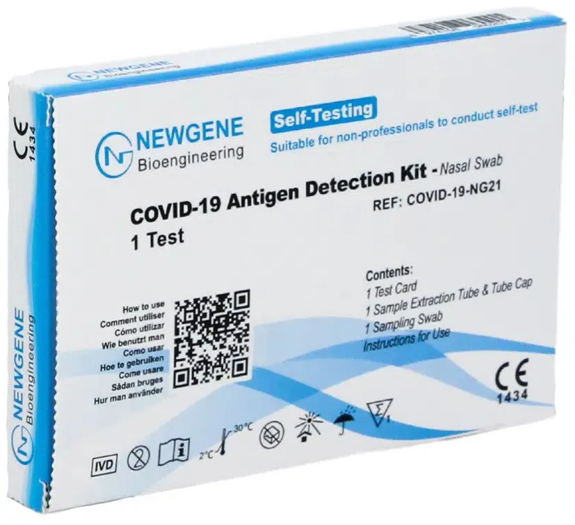 Newgene nasaler Antigen Laienschnelltest Test 10 St