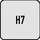 tecwerk Maschinenreibahle DIN 8094 H7 Form B D,30 mm