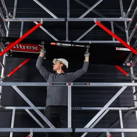 Altrex RS Tower 55-S mit Safe-Quick® 8,8m Arbeitshöhe Fiber-Deck 2,45m