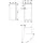 Hansgrohe Xevolos E Halbhochschrank 40 x 89 x 36 cm Sandbeige/Eiche Dunkel