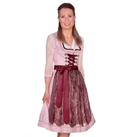 MarJo Dirndl Midi Dirndl 2tlg. - DILARA - rosa/bordeaux rosa 34