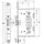 BEVER Spezialeinsteckschloss PZ 20/65/72/8 mm Einsteckschloss