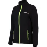 Airtracks Damen Thermo Fahrradjacke Pro Line II Schwarz-Neon schwarz XS