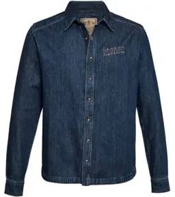 STIHL Hemd Gr. XXL DENIM CONTRA Blau