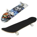 Verkauft von Pro Skateboard, Skateboard, Skateboard, Totenkopf-Design, für Damen und Herren