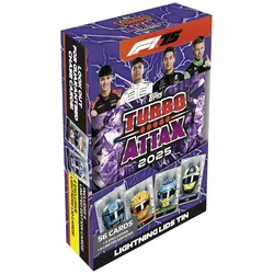 Topps F1 Turbo Attax 2025 – Mega Tin Trading Cards, 1 Stück, sortiert