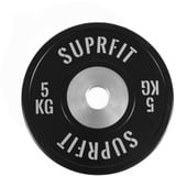 SF SUPRFIT Hantelscheiben 50mm - Gewichtsscheiben aus Hartgummi, 5 kg, (1-tlg), 50mm, Gewicht: 5 - 25 kg in vers. Farben