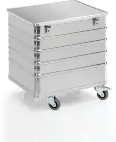 Gmöhling Kastenwagen mit Deckel D 3008 Volumen 223l Aluminium