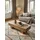 KADIMA DESIGN Saar Beige Akazie 120 x 30 x 45 cm