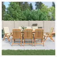 VidaXL Gartenstuhl 27 x 27 x 108 cm Teak
