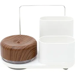 Do Dish Caddy Plus Spülbecken-Organizer Dunkles Holz 5 El.