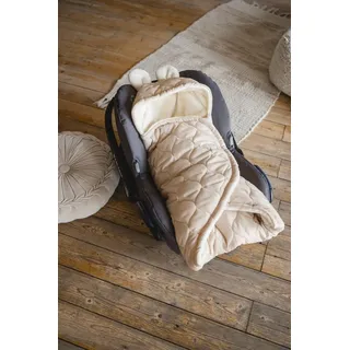 Kaiser Babyschalen Wrap Recy Small Sand/Cream, Beige