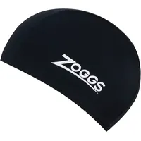 Zoggs Stretch-Kappe Badekappe, Schwarz, Einheitsgröße