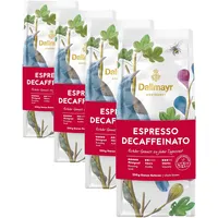 Dallmayr Espresso entkoffeiniert 250g ganze Bohne (Packung mit 4)