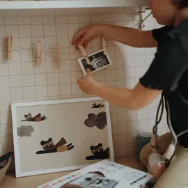 KIDYWOLF Kidyprint Digitalkamera für Kinder,