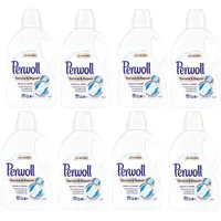 Perwoll Renew und Repair Weiß und Faser Feinwaschmittel, 192 (8 x 24) Waschladungen, für weiße Wäsche