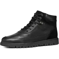 GEOX Herren U GHIACCIAIO A Ankle Boot, Black, 39 EU