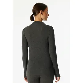 SCHIESSER Premium Warming Rollkragenshirt grau 44