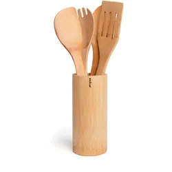 Excelsa Werkzeug-Set 4-Teilig Eco Living Bambus Braun