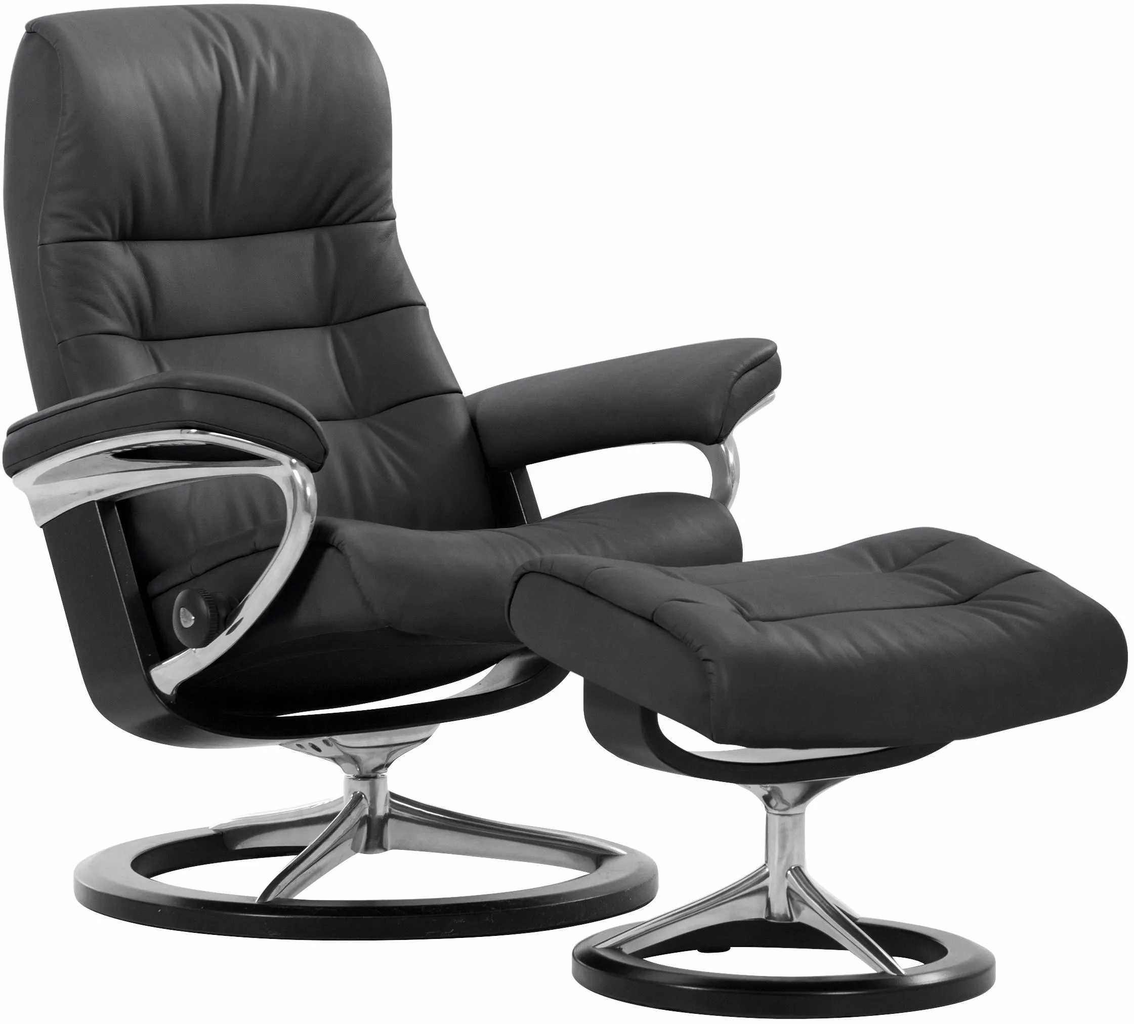 Stressless® Hocker »Opal«, mit Signature Base, mit Gleitfunktion Stressless® black