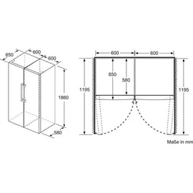 Siemens KA95NVIEP Side-by-Side Set